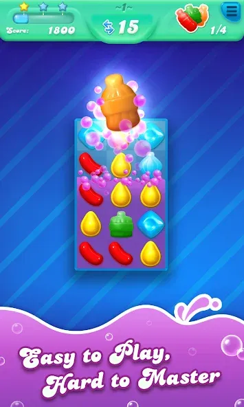 Candy Crush Soda Saga (Кенди Краш Сода Сага)  [МОД Unlimited Money] Screenshot 1