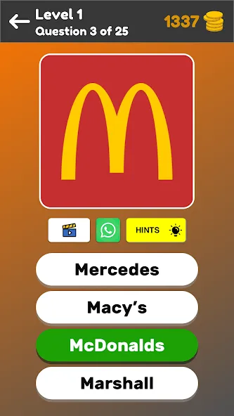 Logo Game: Multiple Choice  [МОД Unlocked] Screenshot 3