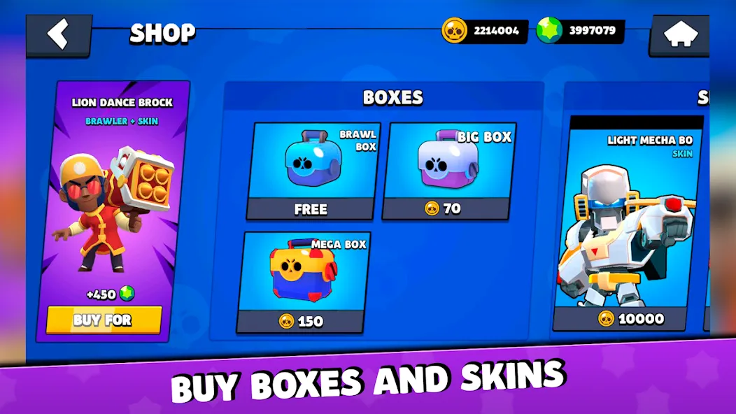 Box Simulator for Brawl Stars  [МОД Меню] Screenshot 2