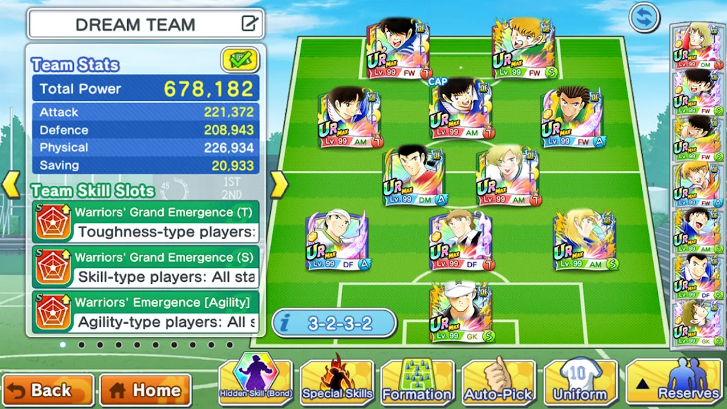 Captain Tsubasa: Dream Team (Капитан Цубаса)  [МОД Все открыто] Screenshot 5