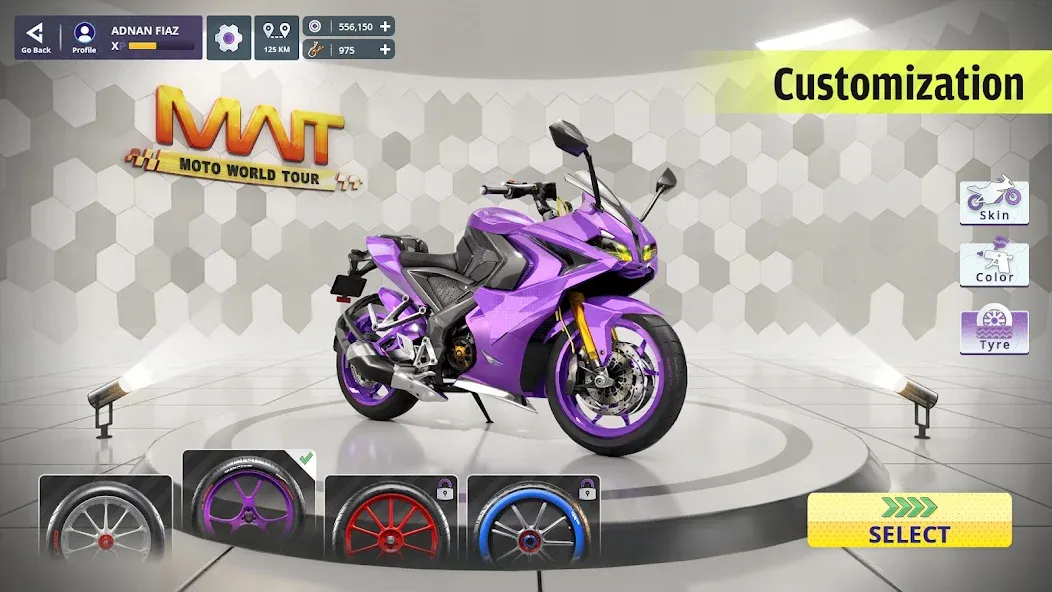 Moto World Tour: Bike Racing  [МОД Все открыто] Screenshot 4