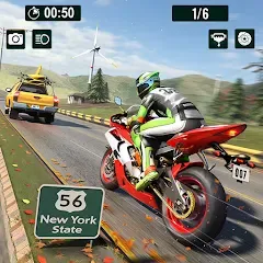 Скачать взлом Moto World Tour: Bike Racing  [МОД Все открыто] - полная версия apk на Андроид