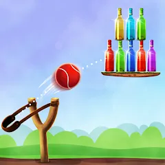 Скачать взлом Bottle Shooting Game 2  [МОД Бесконечные монеты] - последняя версия apk на Андроид