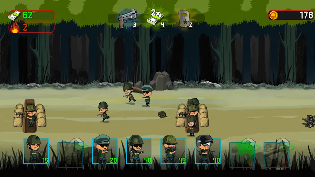 Army War: Military Troop Games  [МОД Menu] Screenshot 3