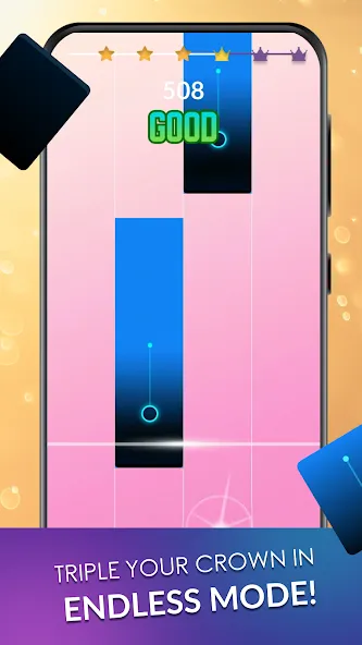 Piano Dream: Tap Piano Tiles 3 (Пиано Дрим)  [МОД Unlimited Money] Screenshot 2