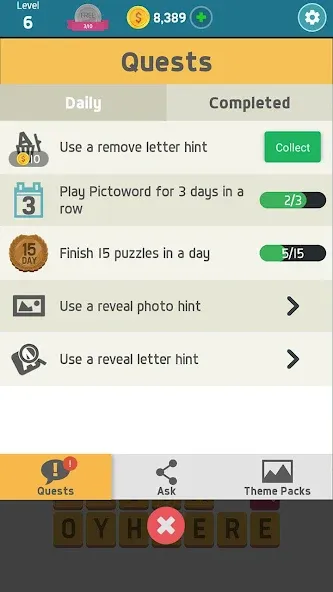 Pictoword: Fun Brain Word Game (Пиктоворд)  [МОД Бесконечные монеты] Screenshot 4