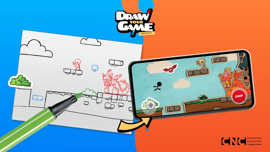 Draw Your Game Infinite  [МОД Много монет] Screenshot 1