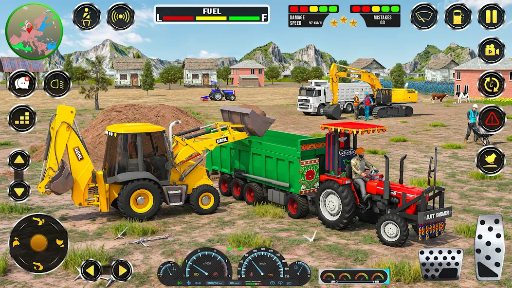 Real JCB Construction Games 3D  [МОД Mega Pack] Screenshot 4