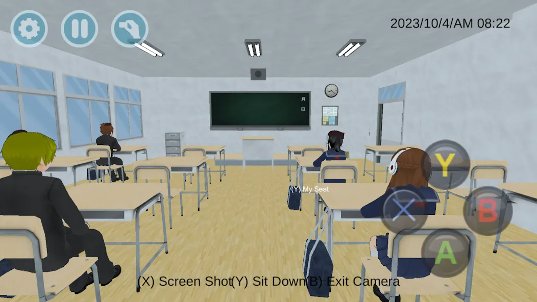 High School Simulator 2018 (Хай Скул Симулятор 2018)  [МОД Меню] Screenshot 5