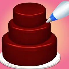 Взломанная Cake Maker Sweet Bakery Games  [МОД Много монет] - стабильная версия apk на Андроид