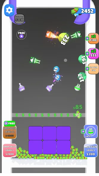 Guns and Bounce (Ганз энд Баунс)  [МОД Unlimited Money] Screenshot 5