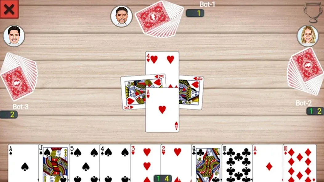 Callbreak Prince: Card Game (Каллбрейк Принц)  [МОД Много монет] Screenshot 2