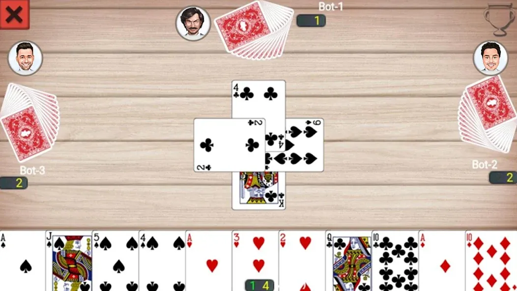 Callbreak Prince: Card Game (Каллбрейк Принц)  [МОД Много монет] Screenshot 3