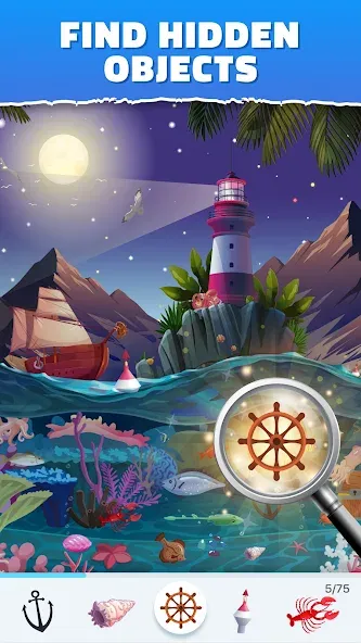 Bright Objects - Hidden Object  [МОД Menu] Screenshot 1