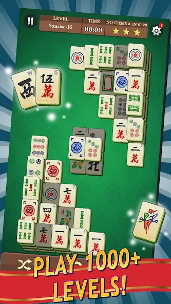 Mahjong (Маджонг)  [МОД Бесконечные монеты] Screenshot 1