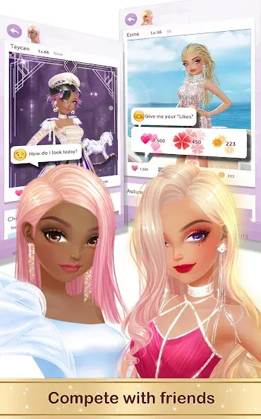 Fashion Fantasy: Glam Stylist (Фэшн Фэнтези)  [МОД Бесконечные деньги] Screenshot 3