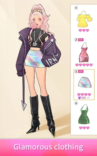 SuitU: Fashion Avatar Dress Up (уитУ)  [МОД Бесконечные монеты] Screenshot 4