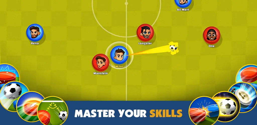 Super Soccer 3v3 (Online) (упер футбол 3 на 3)  [МОД Unlimited Money] Screenshot 2