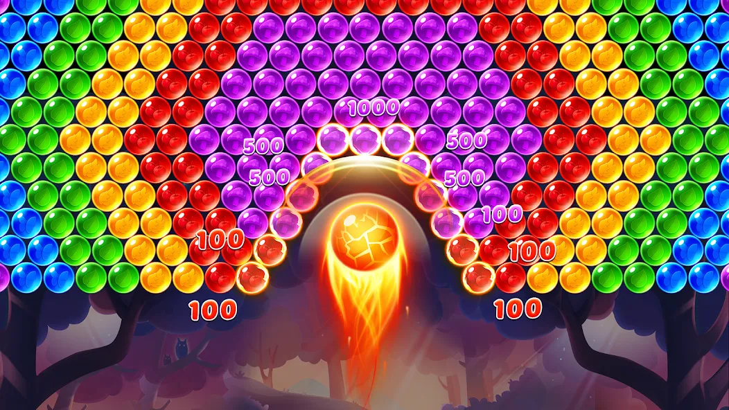 Bubble Shooter Genies  [МОД Mega Pack] Screenshot 1