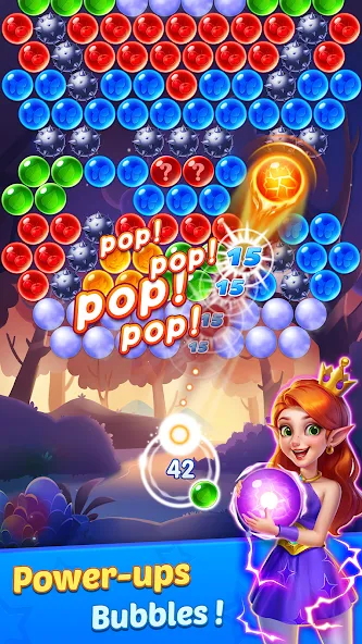 Bubble Shooter Genies  [МОД Mega Pack] Screenshot 5