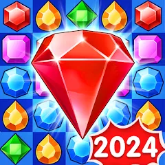 Скачать взломанную Jewels Legend - Match 3 Puzzle (Джуэл Легенд)  [МОД Меню] - стабильная версия apk на Андроид