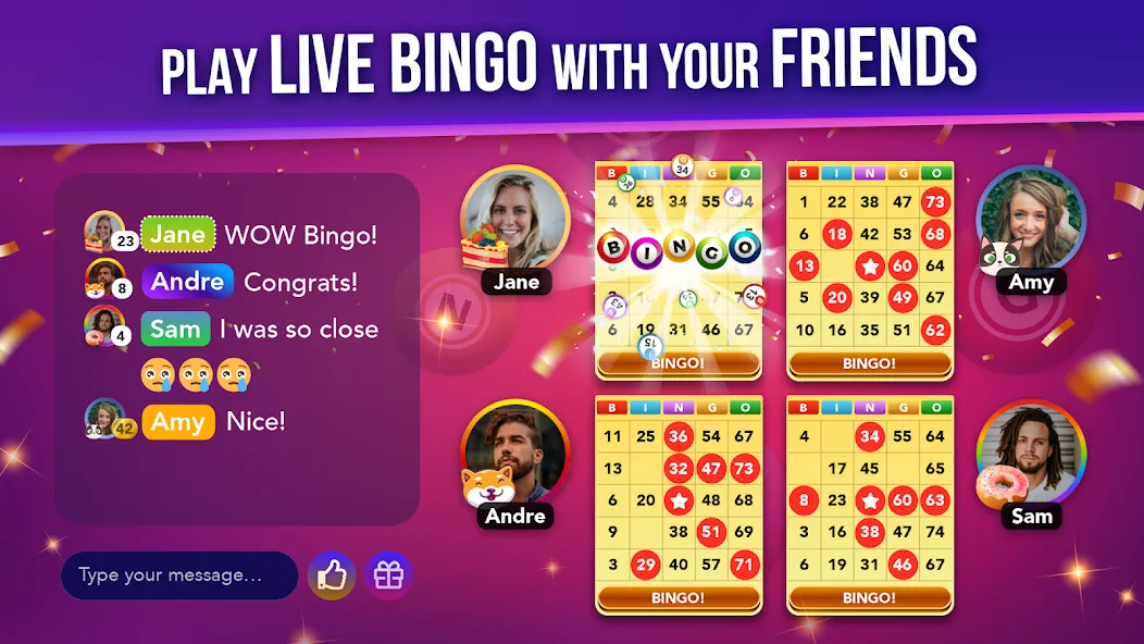 Live Play Bingo: Real Hosts (Лайв Плей Бинго)  [МОД Все открыто] Screenshot 5