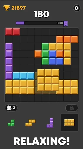 Block Mania - Block Puzzle (Блок Мания)  [МОД Много монет] Screenshot 1