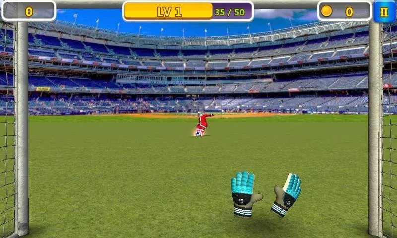 Super Goalkeeper - Soccer Game (упер Вратарь)  [МОД Много монет] Screenshot 3