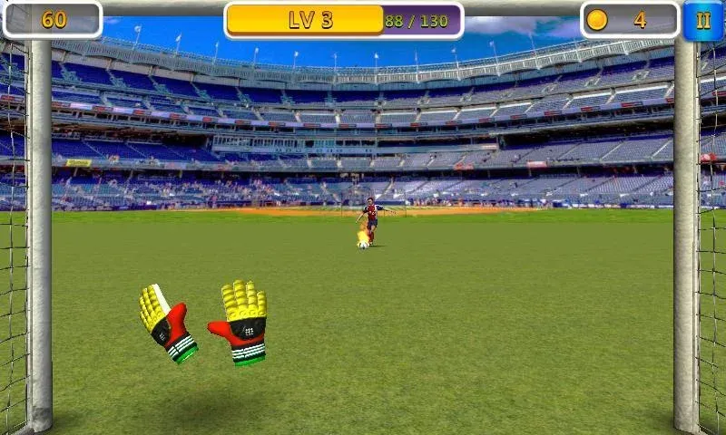 Super Goalkeeper - Soccer Game (упер Вратарь)  [МОД Много монет] Screenshot 4