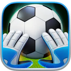 Взломанная Super Goalkeeper - Soccer Game (упер Вратарь)  [МОД Много монет] - полная версия apk на Андроид