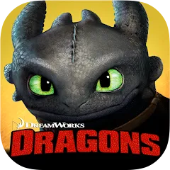 Скачать взломанную Dragons: Rise of Berk (Драгонс)  [МОД Menu] - полная версия apk на Андроид