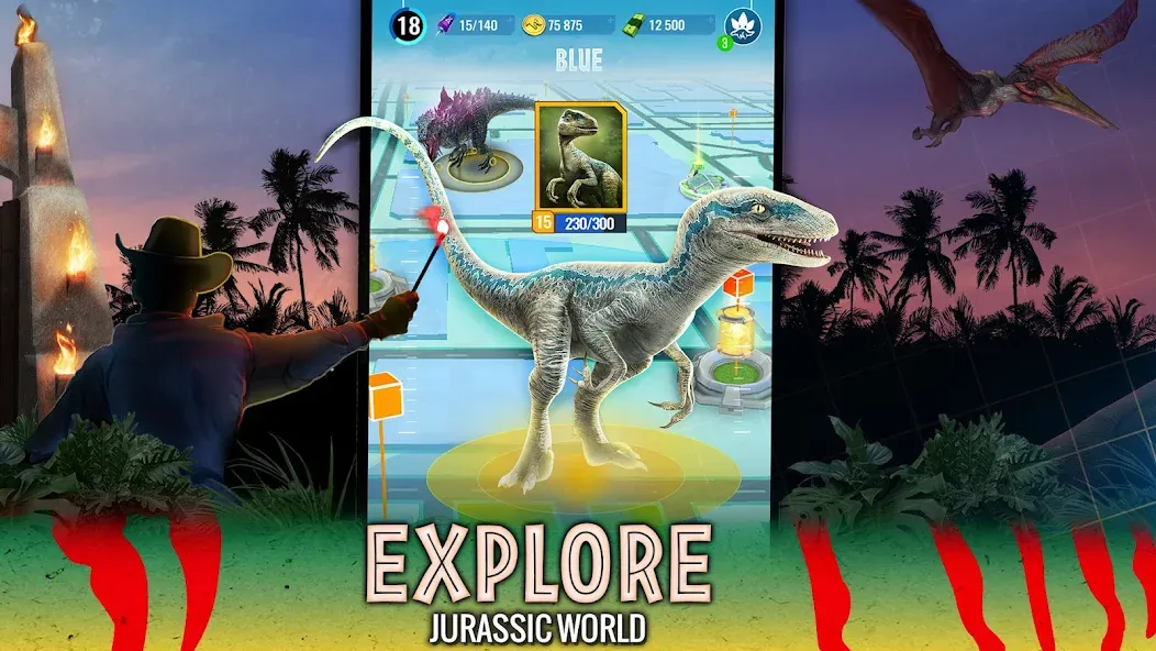 Jurassic World Alive (Джурассик Ворлд)  [МОД Mega Pack] Screenshot 2