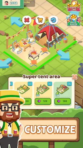 Campsite Craze: Puzzle Merge (Кемпинговая Лихорадка)  [МОД Menu] Screenshot 5