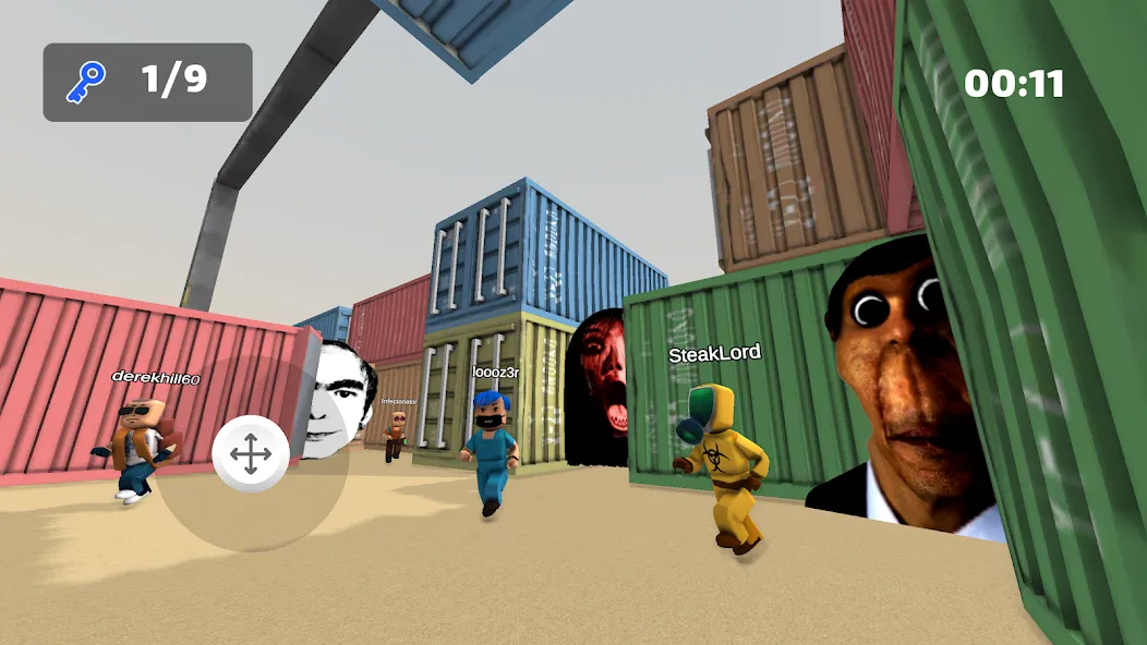 Nextbots: Obunga Chase Rooms (Некстботс)  [МОД Бесконечные монеты] Screenshot 5