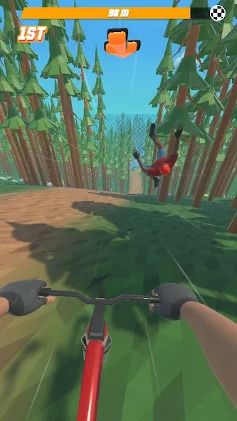 Bike Hill 3D (Байк Хилл 3Д)  [МОД Все открыто] Screenshot 2