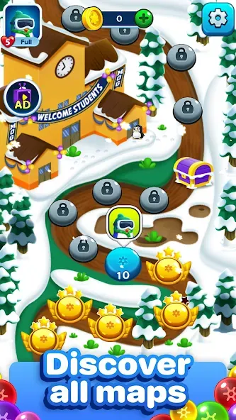 Bubble Pop Games: Shooter Cash  [МОД Бесконечные монеты] Screenshot 5