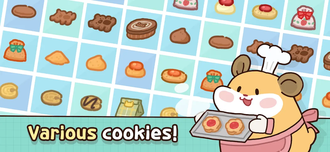 Hamster Cookie Factory  [МОД Меню] Screenshot 2