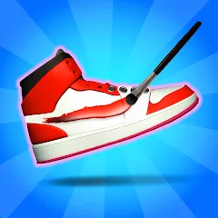 Взломанная Sneaker Art! - Coloring Games  [МОД Бесконечные монеты] - стабильная версия apk на Андроид