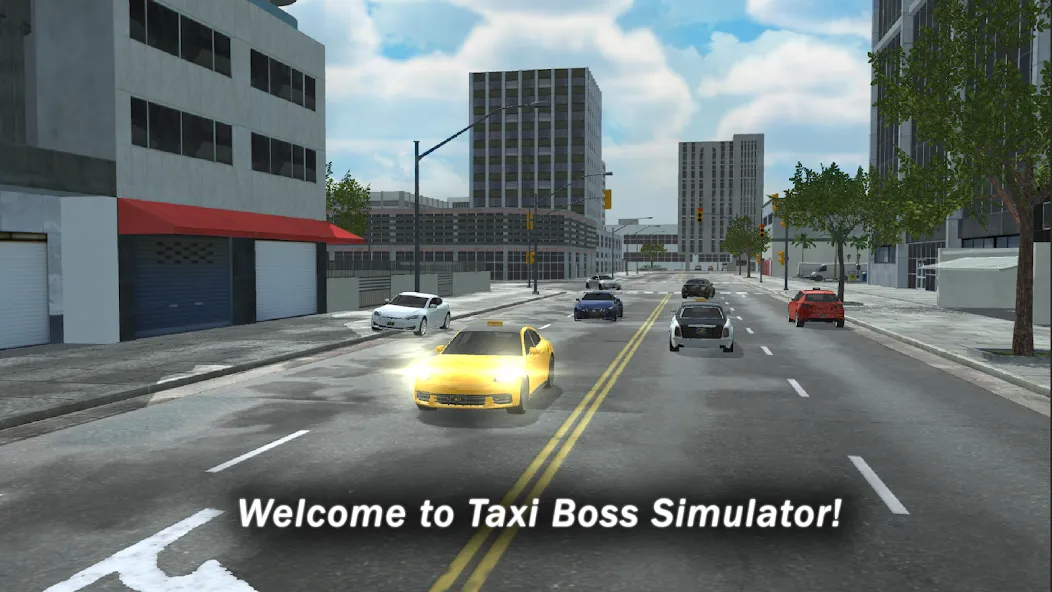 Taxi Boss Simulator  [МОД Много монет] Screenshot 1