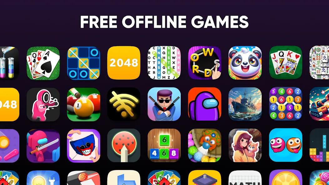 Offline Games - No WiFi - Fun  [МОД Unlimited Money] Screenshot 1