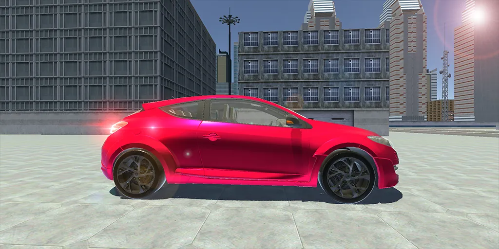 Megane Drift Simulator (Мегане Дрифт Симулятор)  [МОД Unlimited Money] Screenshot 3