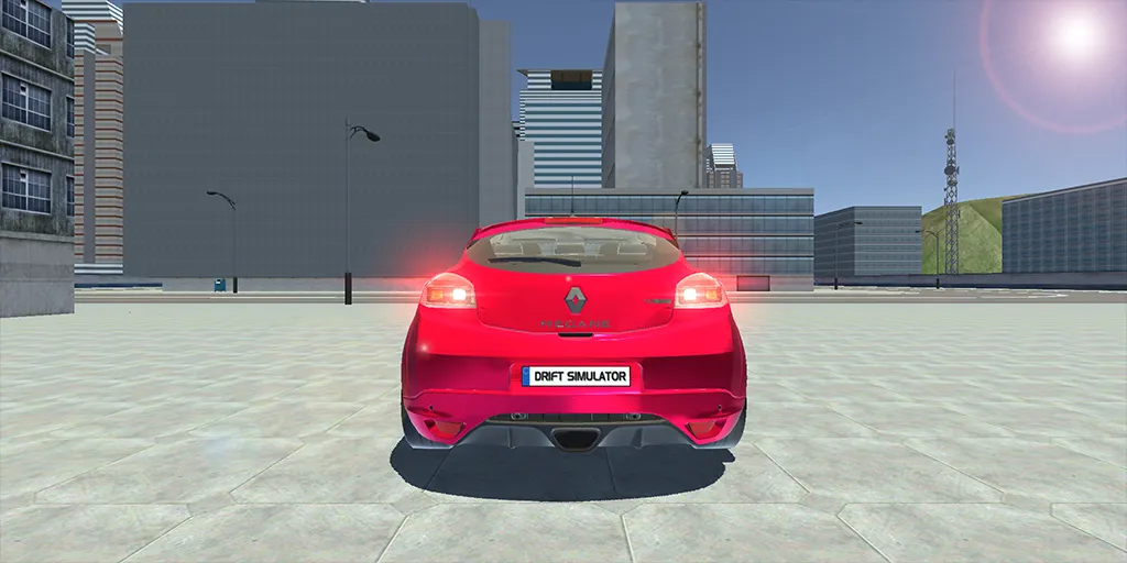 Megane Drift Simulator (Мегане Дрифт Симулятор)  [МОД Unlimited Money] Screenshot 4