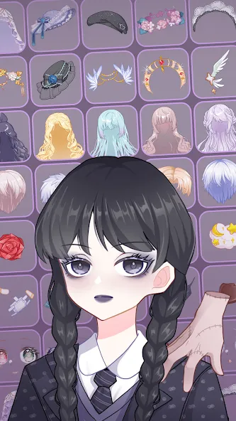 Anime Avatar Maker Creator (Аниме Аватар Мейкер Креейтор)  [МОД Unlimited Money] Screenshot 2