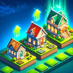 Скачать взломанную Merge HomeTown: Merge Games  [МОД Меню] - последняя версия apk на Андроид