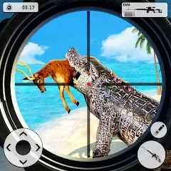 Взлом Crocodile Hunting Animal Games (Крокодил Охота Игры с животными)  [МОД Все открыто] - последняя версия apk на Андроид