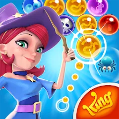 Взлом Bubble Witch 2 Saga (Бабл Витч 2 Сага)  [МОД Много монет] - полная версия apk на Андроид