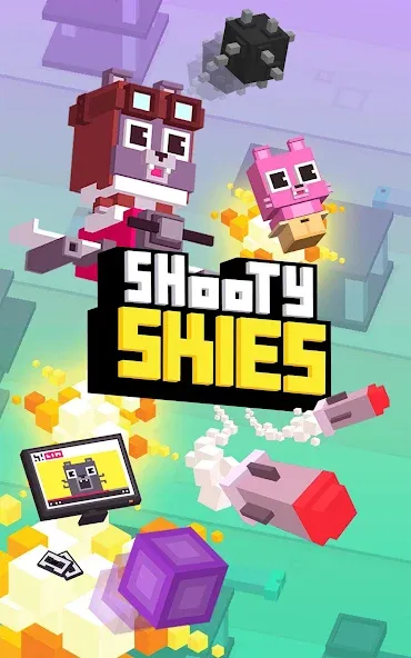 Shooty Skies (Шутый Скаиес)  [МОД Unlocked] Screenshot 1