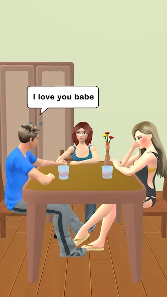 Couple Life 3D (Супл Лайф 3Д)  [МОД Много денег] Screenshot 5