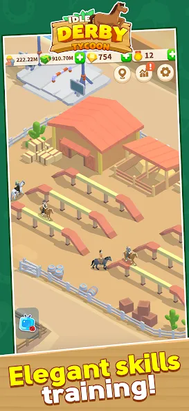 Idle Derby Tycoon (Айдл Дерби Тайкун)  [МОД Много денег] Screenshot 4