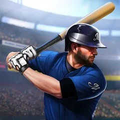 Скачать взломанную Baseball: Home Run Sports Game (Бейсбол)  [МОД Меню] - полная версия apk на Андроид